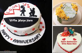 Happy Anniversary Cake Images
