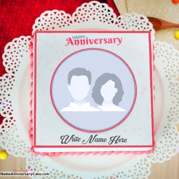 Best Anniversary Cake With Pic Edit
