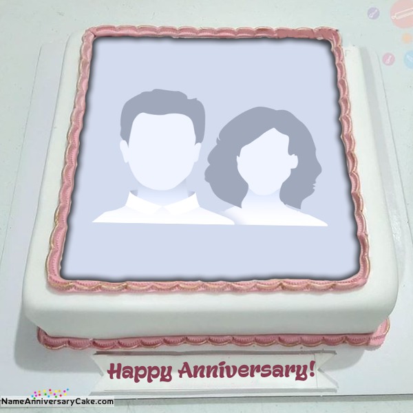 Download Anniversary Cake Image With Photo